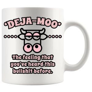Deja Moo Mug – Cheeky Novelty Gift
