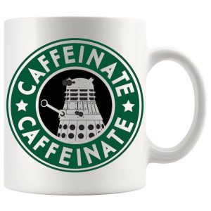 Caffeinate Dalek Mug Style 2