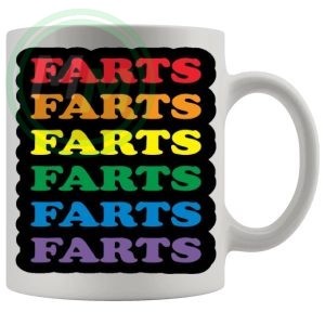 Colourful Farts Mug