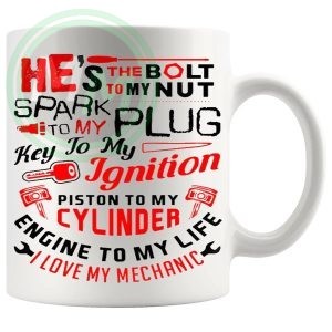 Hes The Bolt To My Nut Mug Novelty Handmade Gifts
