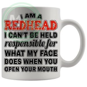 I Am A Redhead Mug