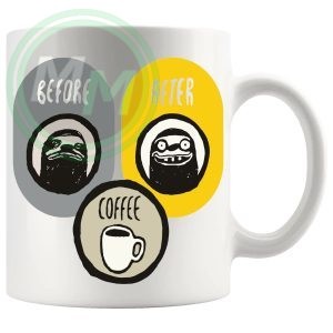 before and after coffee Mug