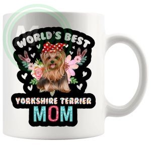 worlds best yorkshire terrier mug