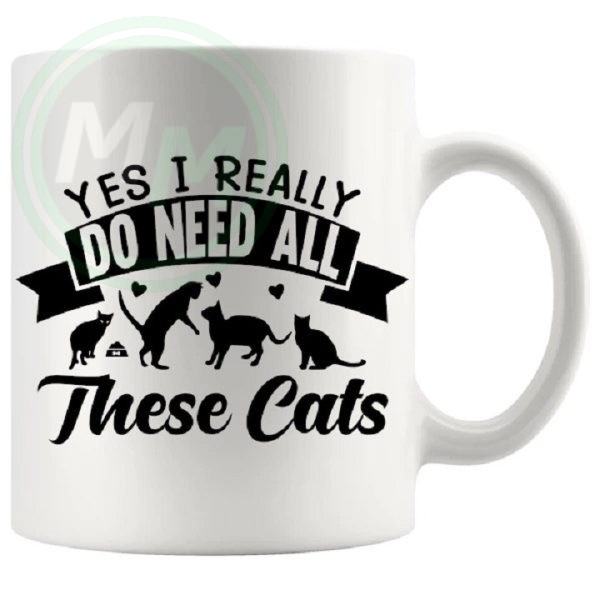 yes i really do need all these cats mug