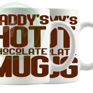 Mommy’s and Daddy’s Hot Chocolate Mug Twin Pack