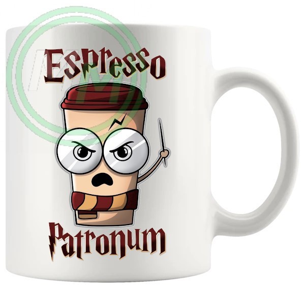 espresso patronum novelty mug