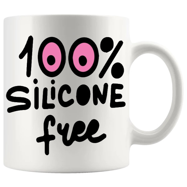 Silicone Free Mug design for a funny rude mug
