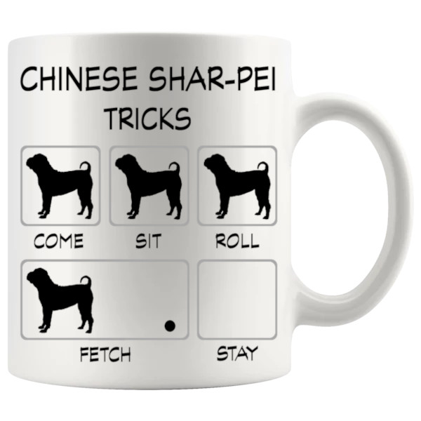 Chinese Shar Pei Tricks Mug