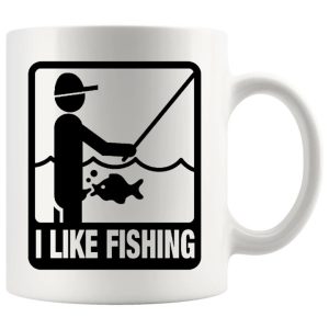 I Like Fishing Mug