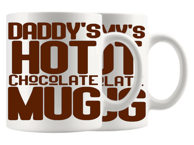 Mommys and Daddya Hot Chocolate Mug 2 Pack