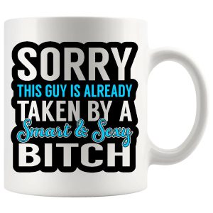 Sorry This Guy Is Taken Mug