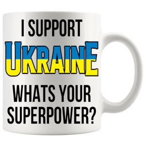 I Support Ukraine Euro 2020 Mug