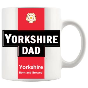 Yorkshire Dad Mug ceramic tea gift for dad