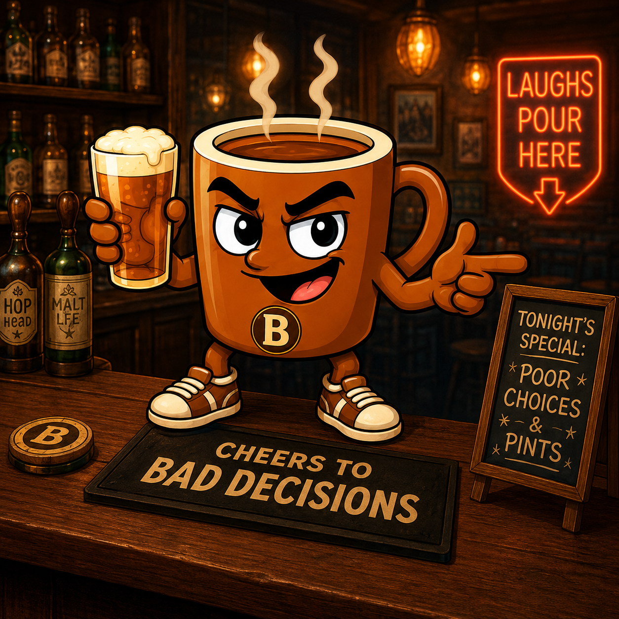 Brewster pub scene