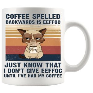 Coffee Spelled Backwards Is Eeffoc Mug no.9