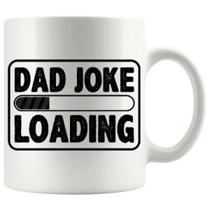 Dad Joke Loading Mug In Black