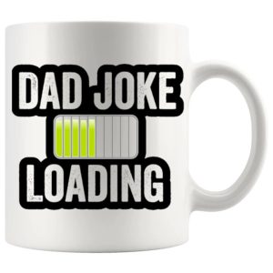 Dad Joke Loading Mug In Yellow