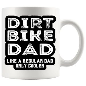 Dirt Bike Dad Mug motocross Father’s Day gift for bikers