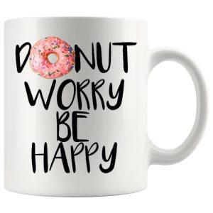 Donut Worry Be Happy Mug