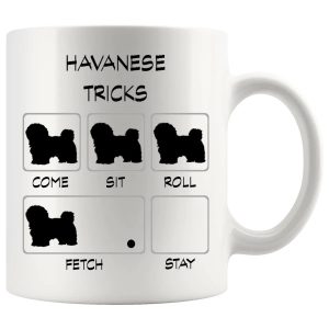 Havanese Tricks Mug Gifts For Doggy Moms And Dads