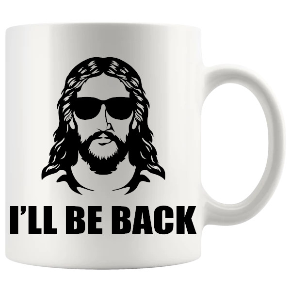 ill be back beer mug