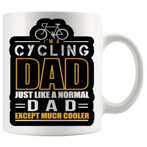 I'm A Cycling Dad Mug ceramic Father's Day gift for cyclist dads