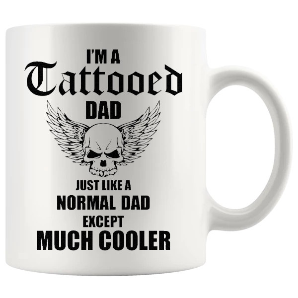 Funny Tattoo mugs category image from MuggerMe
