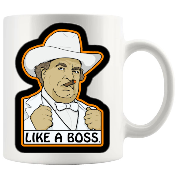 Like A Boss Mug funny ceramic office gift