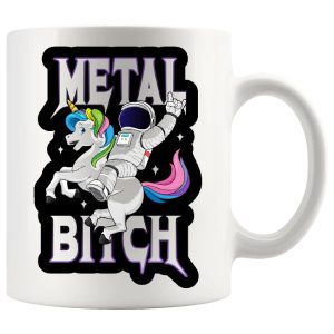 Metal Bitch Mug – Funny Rude Gift