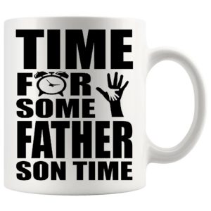 Time For Some Father Son Time Mug