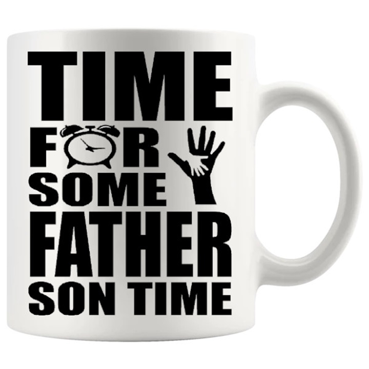 time for some father son time Mug