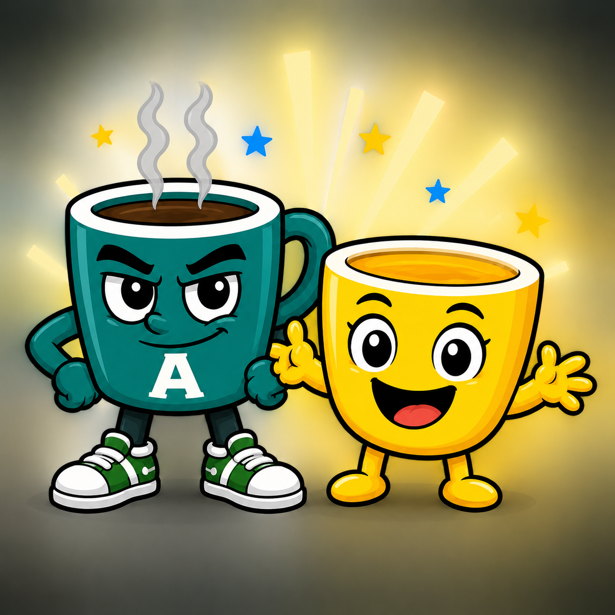 Ace & Chippy MuggerMe characters