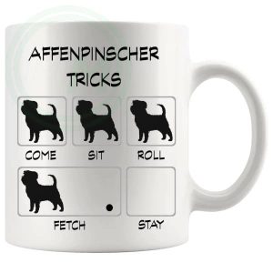 Affenpinscher Tricks Mug Gifts For Doggy Moms And Dads
