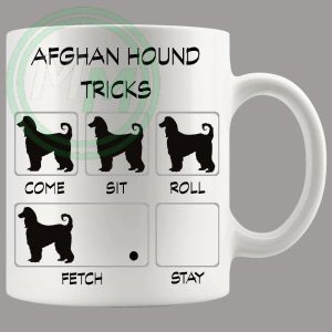 Afghan Hound Tricks Mug