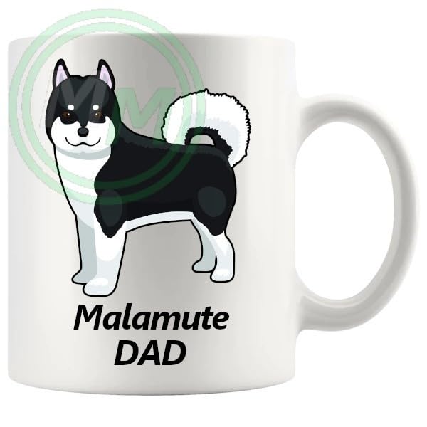 Alaskan Malamute Mom and Dad Mugs Mom B0CJ7VSX4P 2