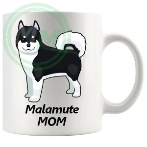 Alaskan Malamute Mom and Dad Mugs, Mom