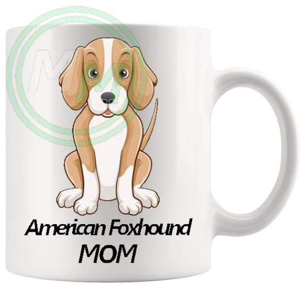 American Foxhound Mom and Dad Mugs Dad B0CJ7TR8J5 2