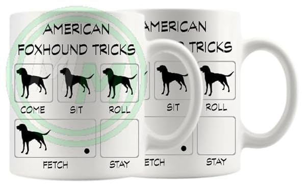 American Foxhound Tricks Novelty Gifts Mug B0CJ7W547C 6