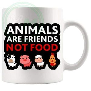 Animals Are Friends Not Food Mug