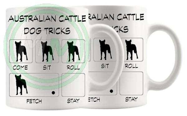 Australian Cattle Dog Tricks Novelty Gifts Mug B0CJ7W4VWZ 5