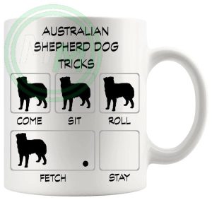 Australian Shepherd Dog Tricks Mug
