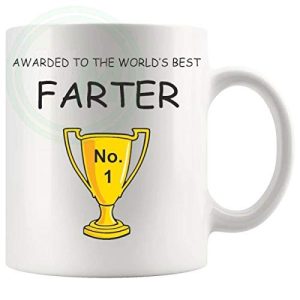 Awarded To The Worlds Best Farter Mug