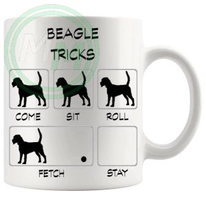 Beagle Tricks Mug Gifts For Doggy Moms And Dads