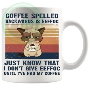 Coffee Spelled Backwards Is Eeffoc Mug no9 B0CDS8QDWV