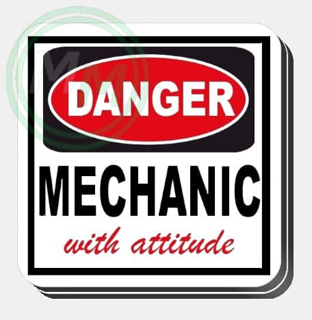 Danger Mechanic With Attitude Novelty Gifts Mug B0CJ7TK8LK 3