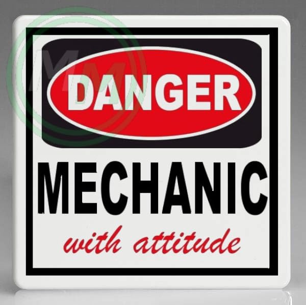 Danger Mechanic With Attitude Novelty Gifts Mug B0CJ7TK8LK 5
