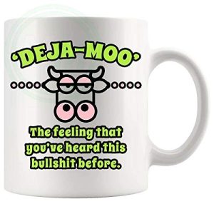 Deja-Moo Mug in Green