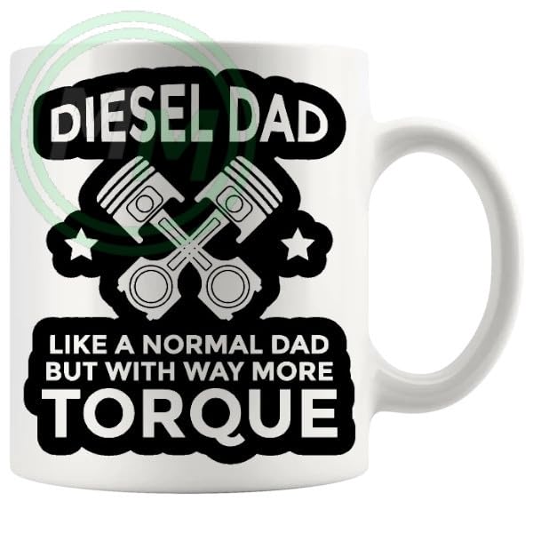 Diesel Dad Novelty Gifts Mug B0CJ7W6NVR