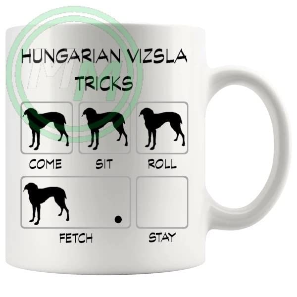 Hungarian Vizsla Tricks Mug Gifts For Doggy Moms And Dads B0BVMYJBCZ