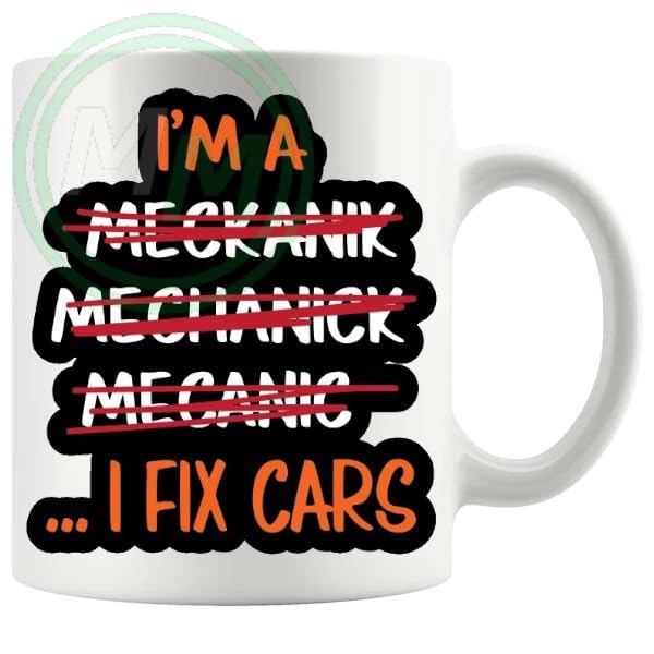 I Fix Cars Novelty Gifts Mug B0CJ7VV5BR